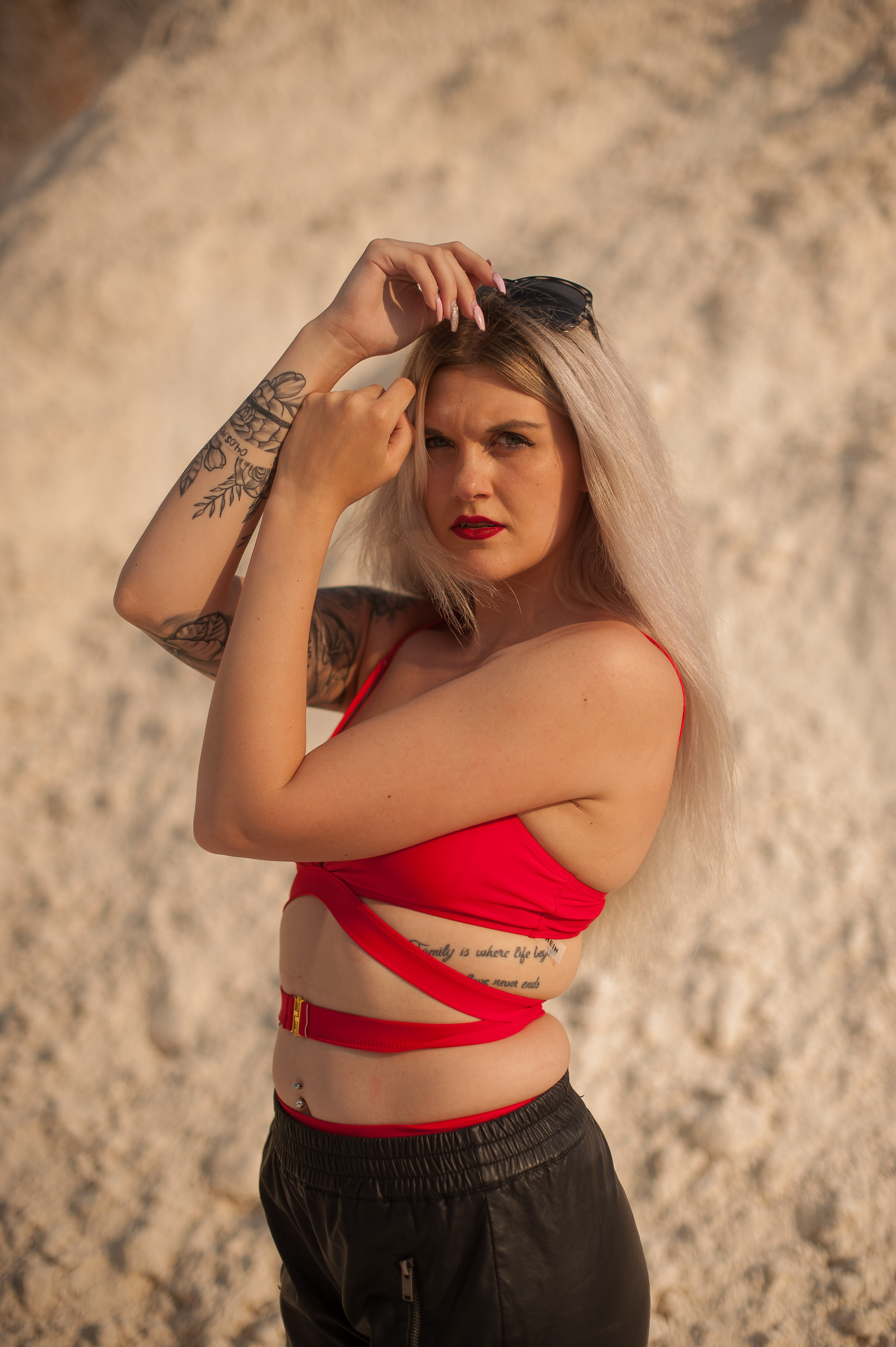  Model Alicia aus Hann mnden  Haarfarbe: blond (hell) 