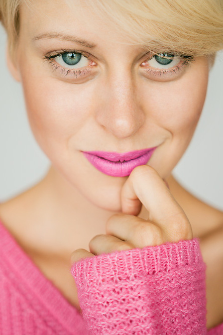 Katja aus Berlin Haarfarbe: blond (dunkel), Augenfarbe: blau-grn, Gre: 176 