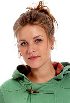  Model Alina aus Kln Haarfarbe: braun (mittel) 